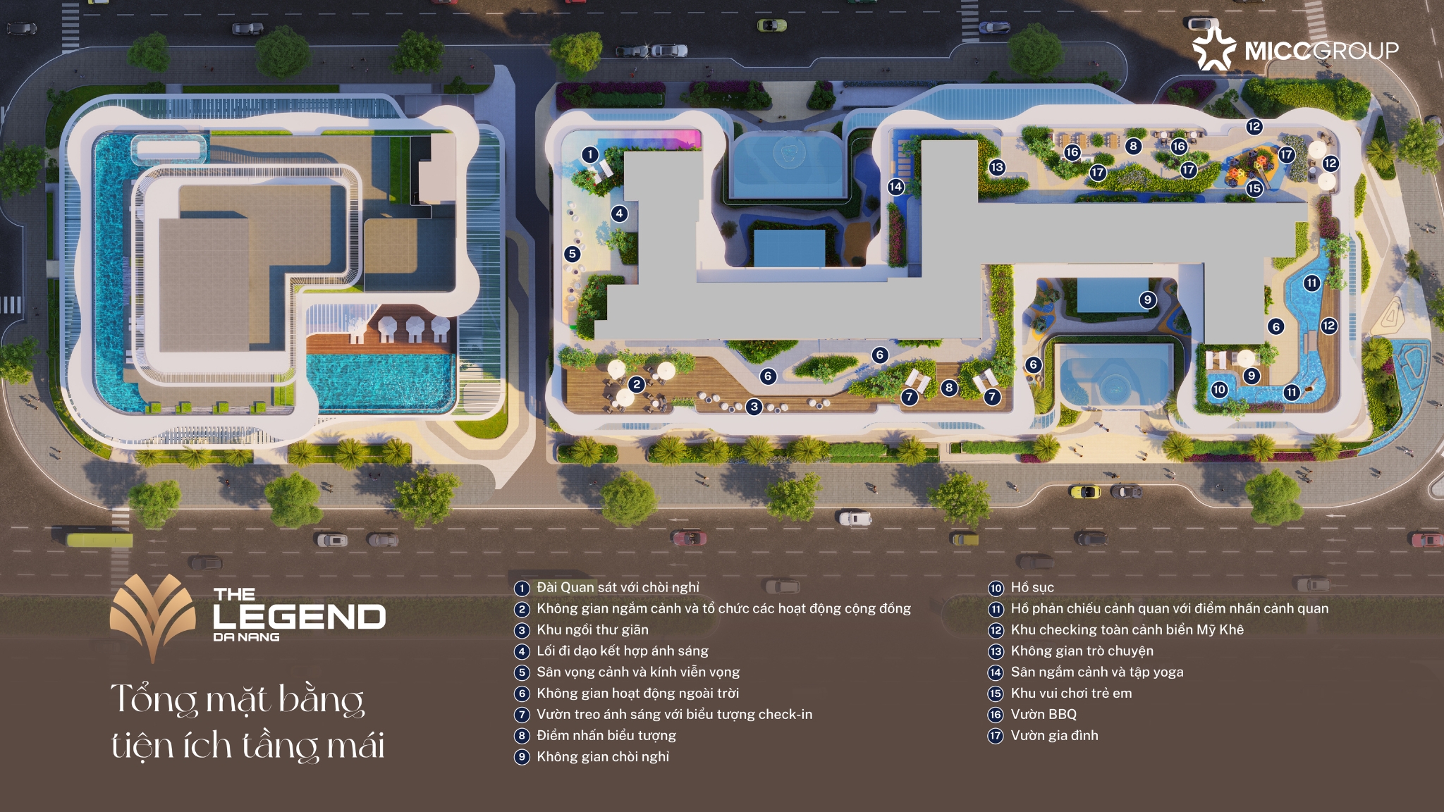 2. Mặt bằng tiện ích